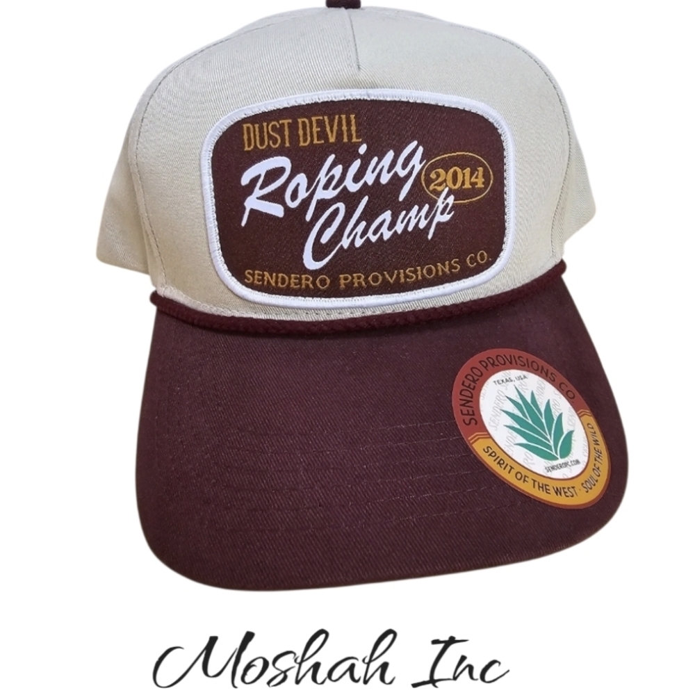 Sendero Provisions co Mens Natural Roping Champ 2014 Snapback Hat Cap One Size